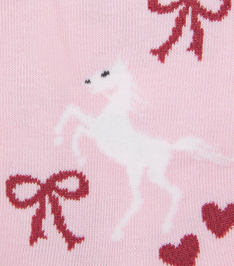 Falke children's ankle socks with Western horse motifs - British product