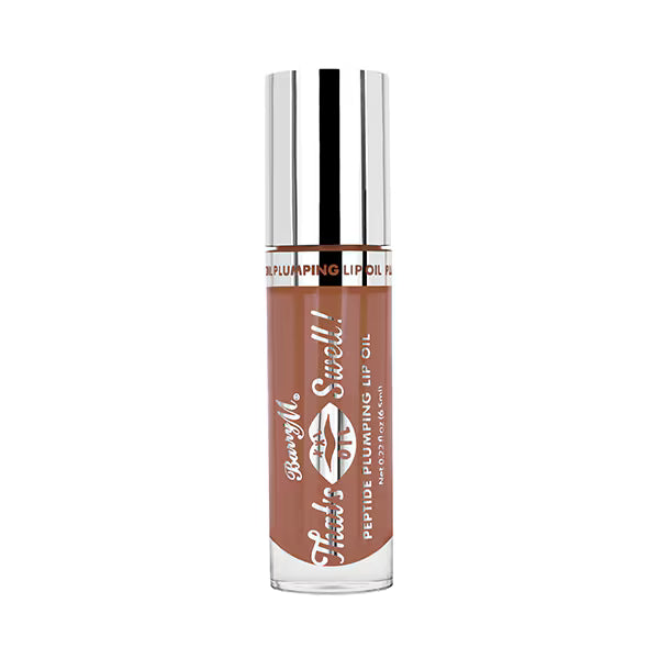 Barry M That's Swell peptide plumping lip oil Nude Nectar, imported from the UK