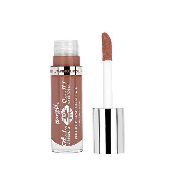 Barry M That's Swell peptide plumping lip oil Nude Nectar, imported from the UK