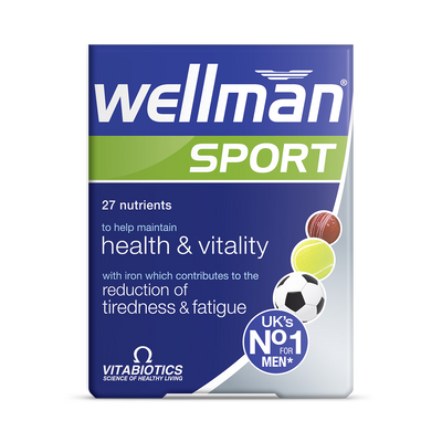 Vitabiotics Wellman Sport Multivitamin Supplement 30 Tablets