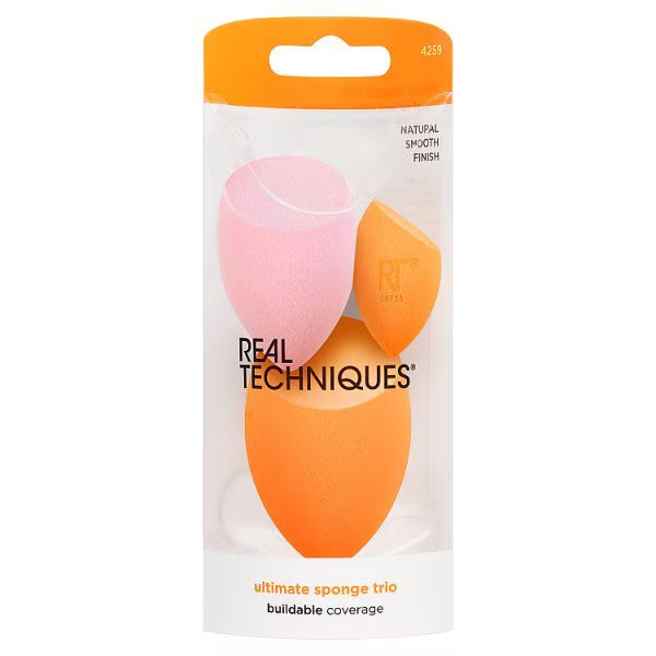 Real Techniques ultimate sponge trio makeup tool, imported from the UK