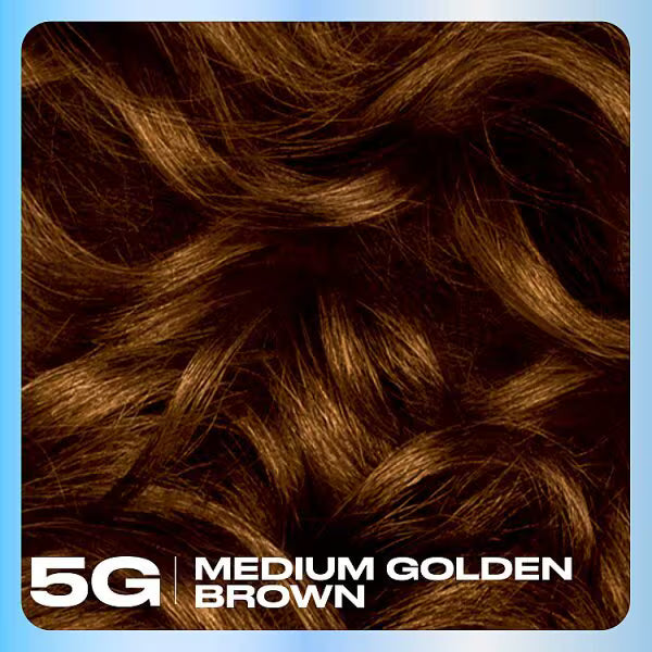 Clairol Nice'N Easy permanent hair dye 5G Medium Golden Brown - British product