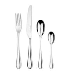 Studio William Mulberry Mirror 24-piece cutlery set (British brand)