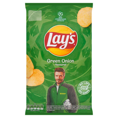 Lay's Green Onion Flavoured Potato Crisps 130g