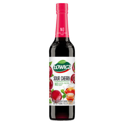 Lowicz Sauerkirsch-Aroma-Sirup 400 ml