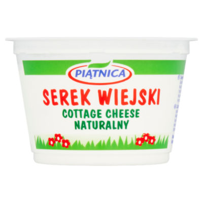 Piatnica cottage cheese 200g, imported from the UK