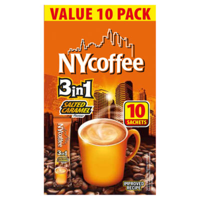 NYCoffee 3in1 Salted Caramel Flavour Instant Coffee Mix 140g