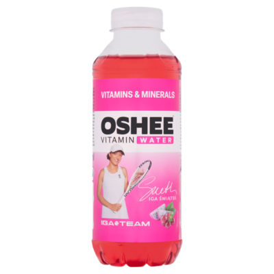 Oshee vitamin water Grape and Dragonfruit 555ml, imported from the UK