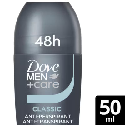 Dove anti-perspirant roll on Classic 50ml - British product