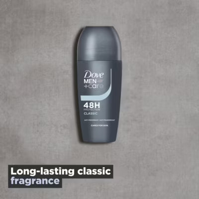 Dove anti-perspirant roll on Classic 50ml - British product