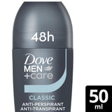 Dove anti-perspirant roll on Classic 50ml - British product