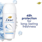 Dove Anti-Perspirant Roll On Classic Fresh 50ml - British product