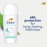 Dove Anti-Perspirant Roll On Fresh Care 50ml - British product