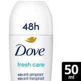 Dove Anti-Perspirant Roll On Fresh Care 50ml - British product