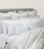 Ralph Lauren Home Penthouse White Square Oxford Sham Pillowcase (65cm x 65cm)