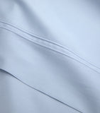 Yves Delorme Triomphe Celeste Double Flat Sheet 240cm x 295cm (British brand)