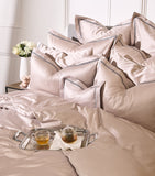 Peter Reed Oxford pillowcase with striped design, 50cm x 75cm, imported from the UK