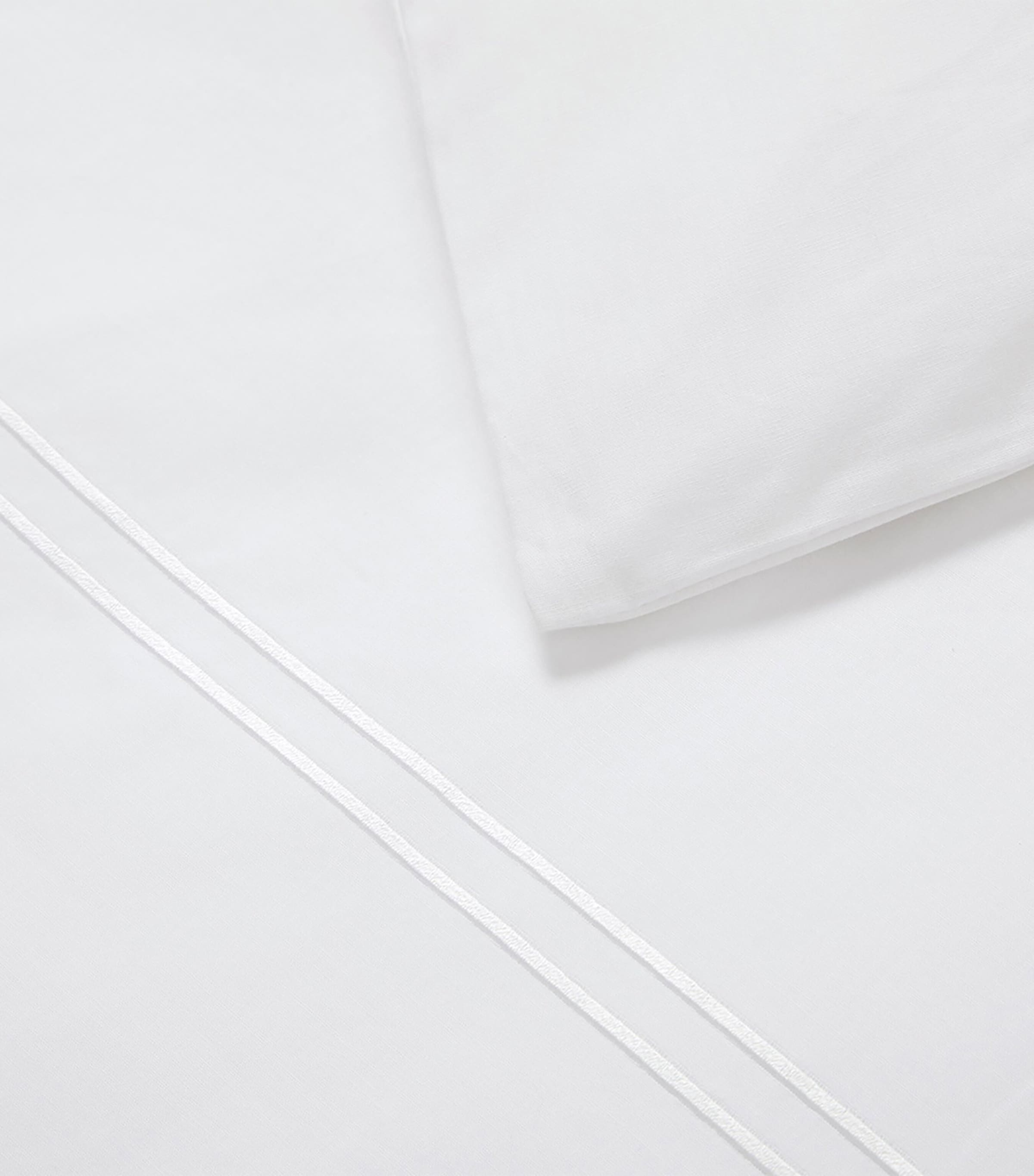 Yves Delorme Duo Blanc double duvet cover 200cm x 200cm (British brand)