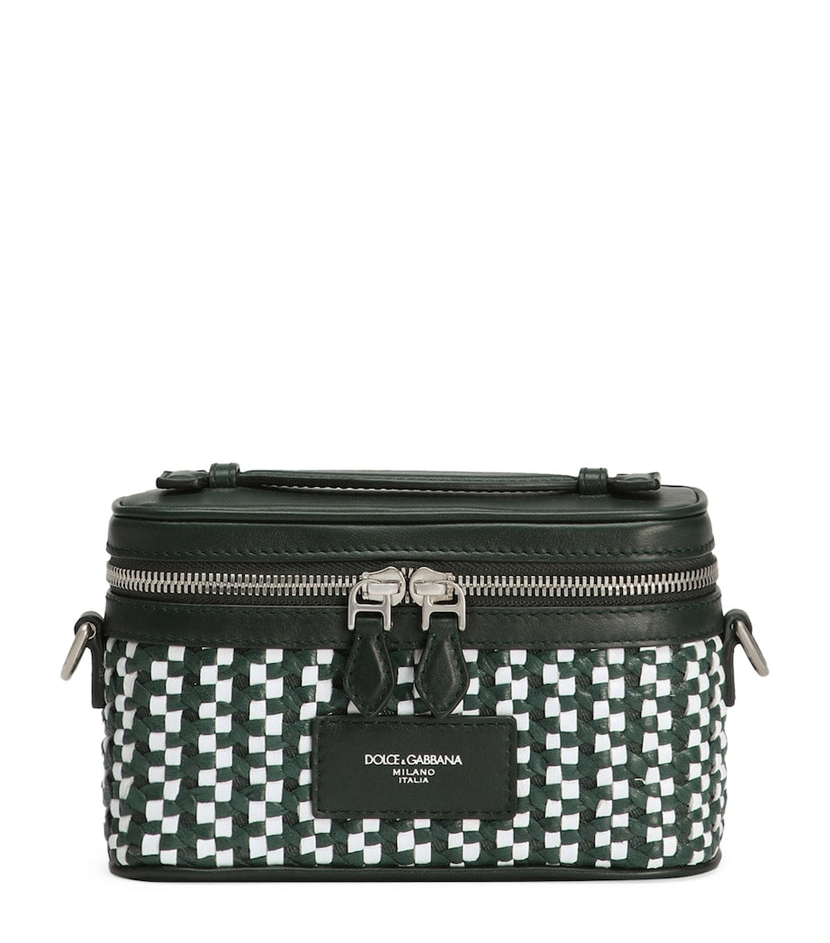 Dolce&Gabbana leather vanity bag - British product