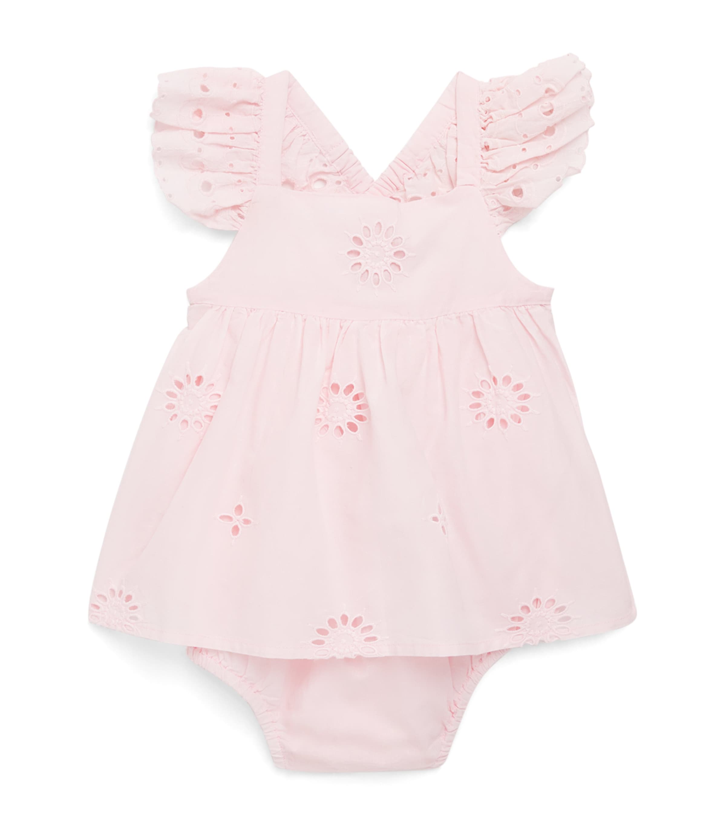Louise Misha baby romper Broderie Anglaise 3-18 months, UK version