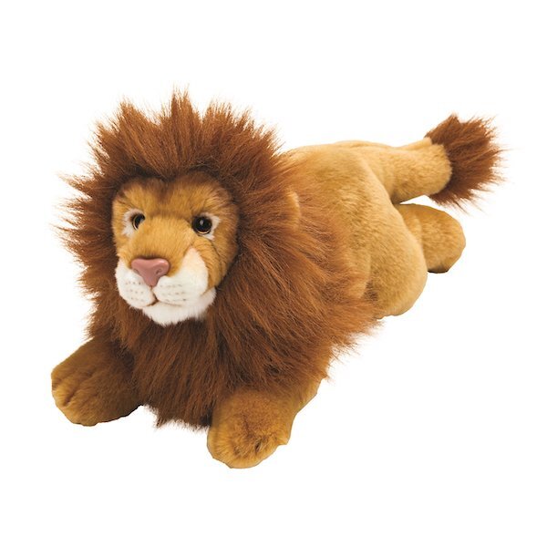 Suki Yomiko Classics Lying Lion, Medium 35.6cms GOODS Superdrug   