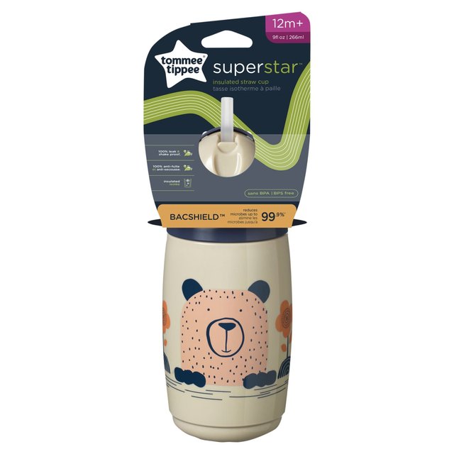Tommee Tippee 1X Straw Cup 266ML Grey GOODS M&S   