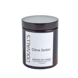 Douvall's Soy Wax Scented Candle Citrus Sorbet 180g - British product