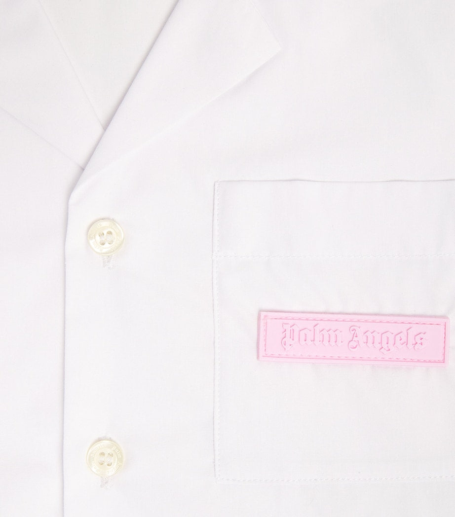 Palm Angels kids cotton shirt 4-12+ years, imported from the UK