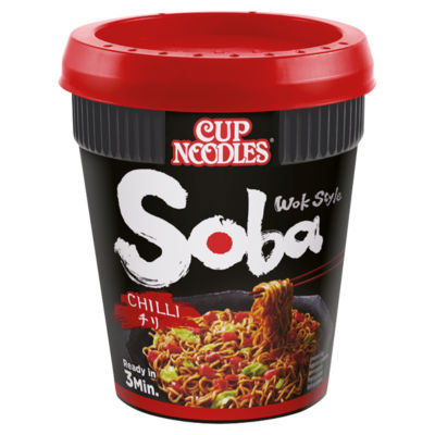 Nissin chilli instant pot noodles 92g, imported from the UK