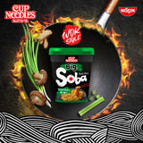 Nissin Soba Big Teriyaki instant noodles pot 113g, imported from the UK
