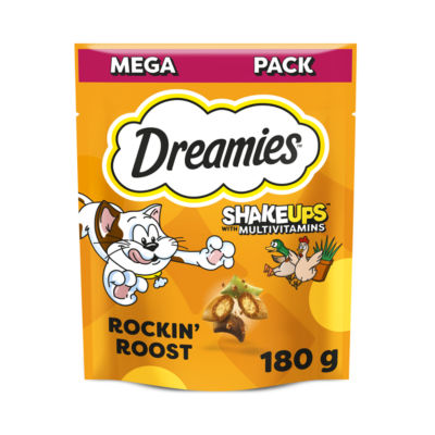 Dreamies Cat Treats Rockin Roost 180g - British product
