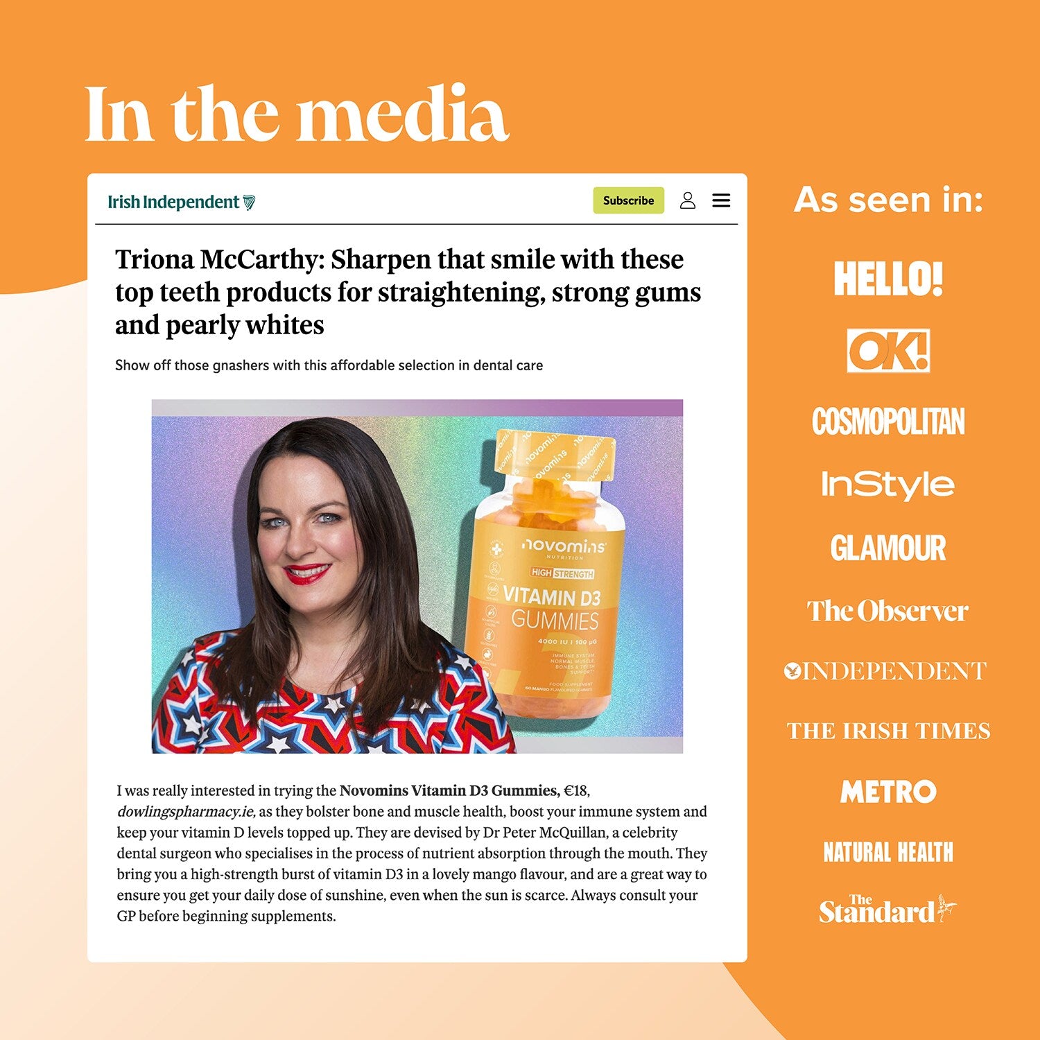 Novomins Vitamin D3 4000IU 60 Gummies - 998711