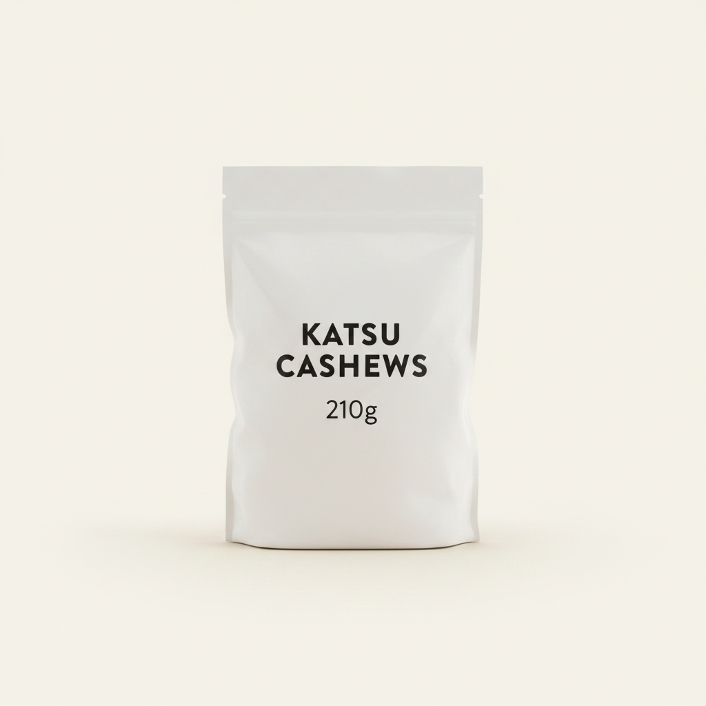 Holland & Barrett Katsu Cashews Savoury Snack 210g, UK version