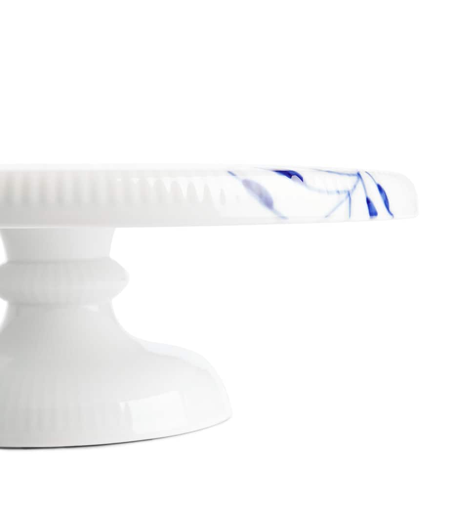 Royal Copenhagen blue fluted mega serving dish on stand 29.5cm, imported from the UK
