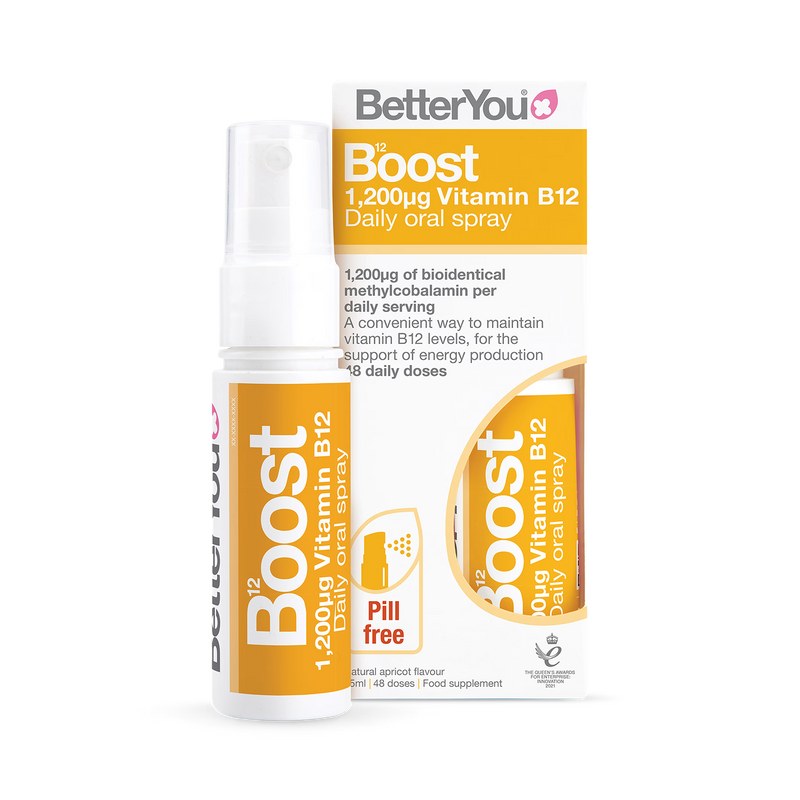 BetterYou vitamin B12 spray 25ml - British product