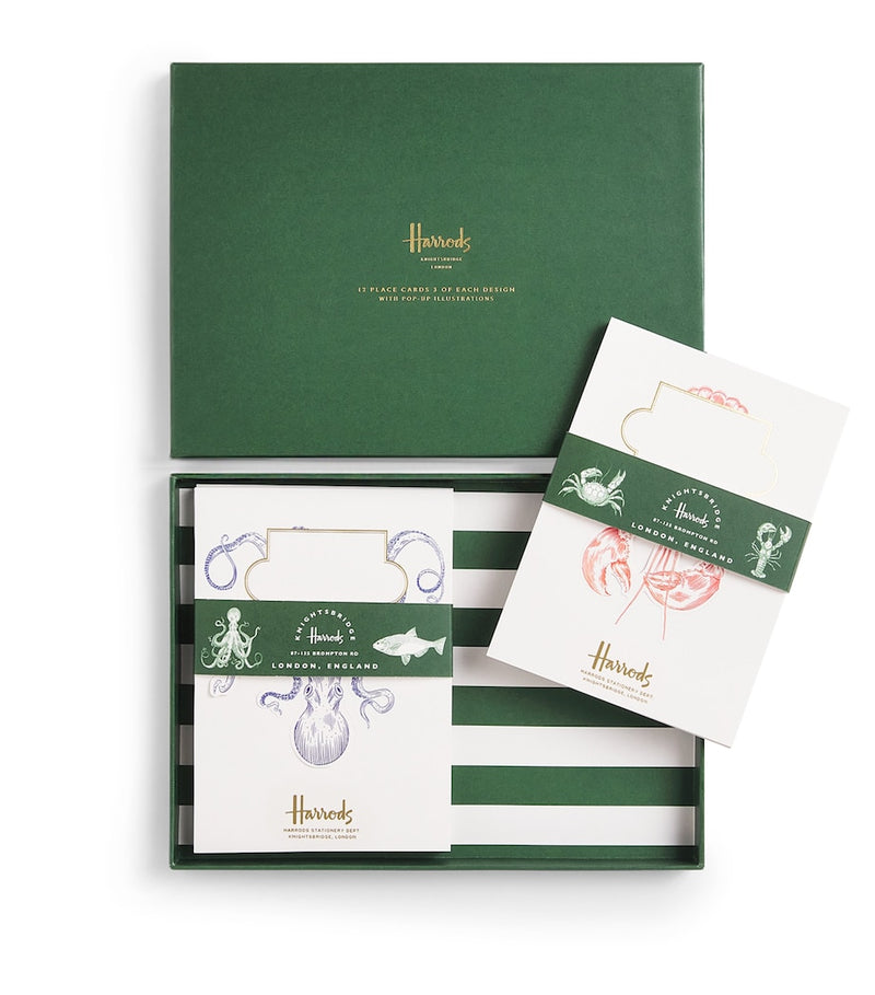 Harrods Set of 12 Character Place Cards