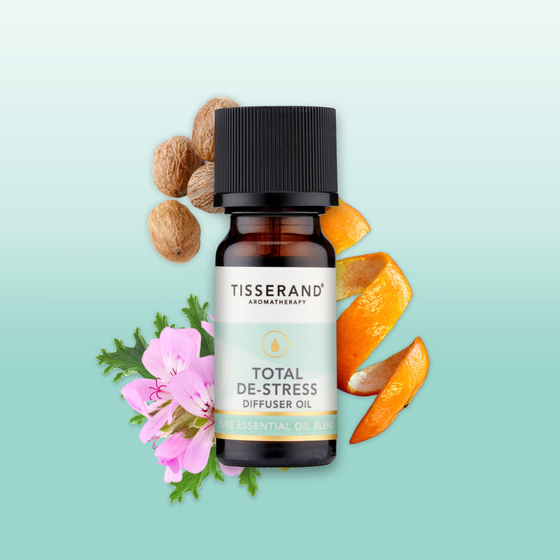 Tisserand Total De-Stress Diffuser Oil 9ml (British brand)