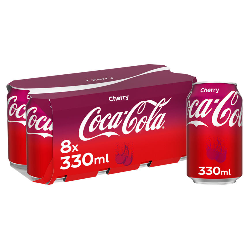 Coca-Cola Cherry 8 x 330ml - McGrocer