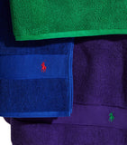 Ralph Lauren Polo Player guest towel 40cm x 75cm, imported from the UK