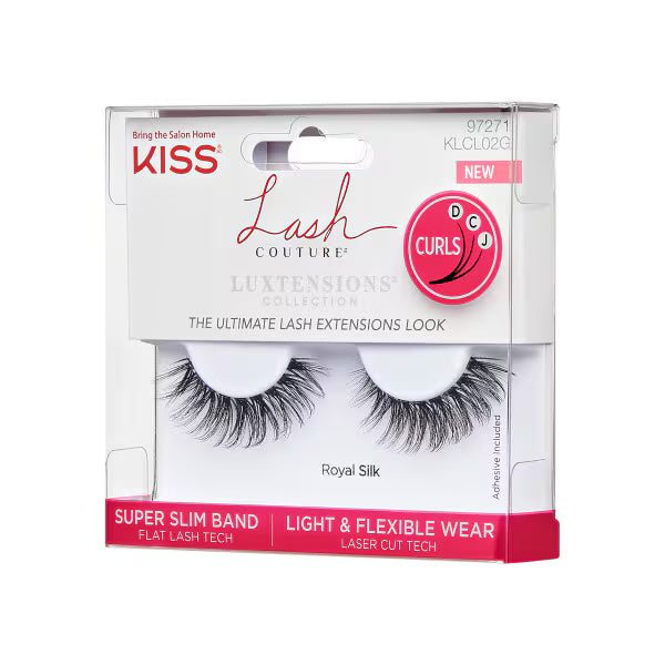 Kiss Luxtensions False Eyelashes 02 strip, UK version