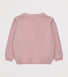 Trotters cotton duck and bunny cardigan for infants 3-24 months (British brand)