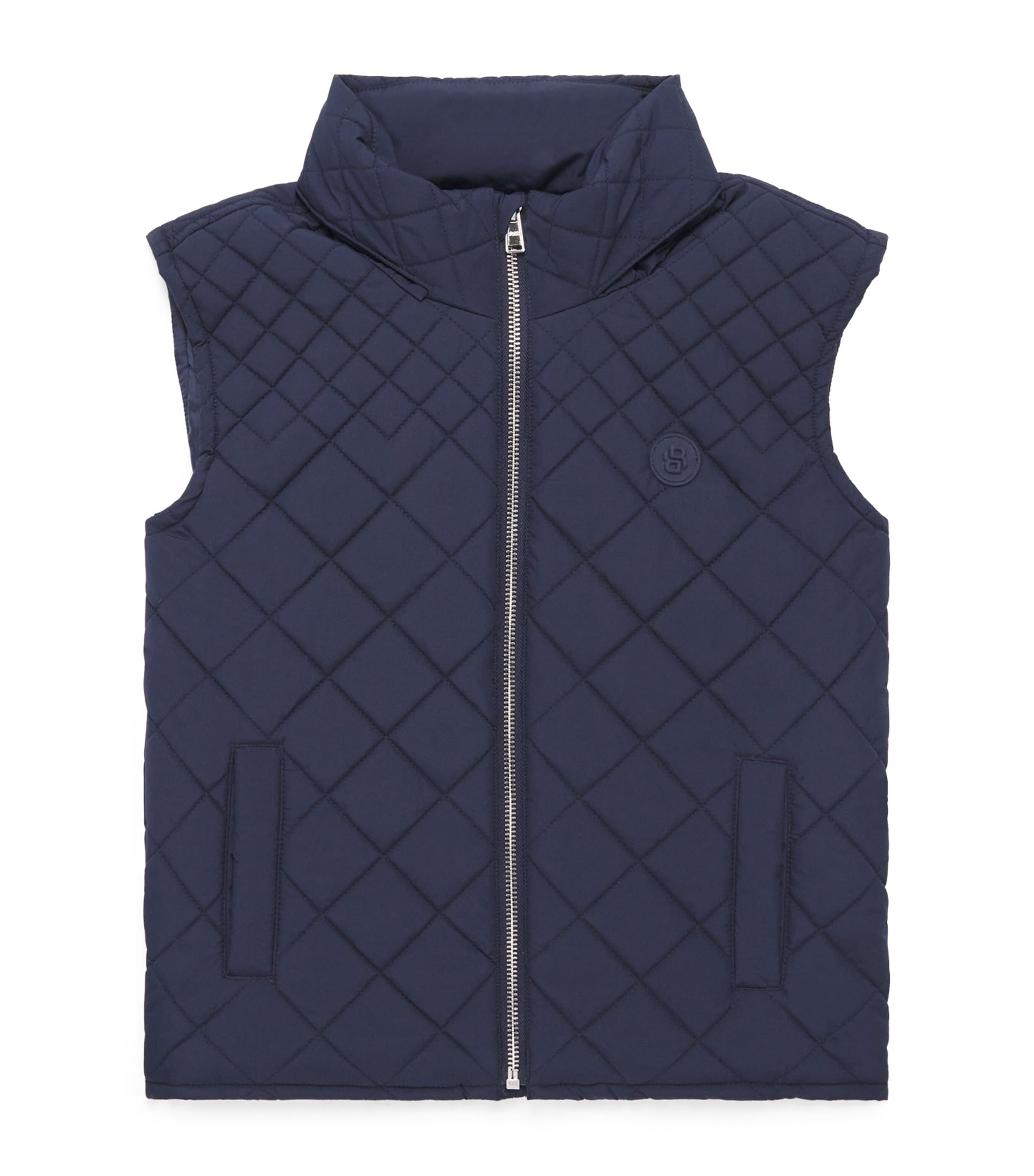 BOSS Kidswear Logo Padded Gilet 4-16 Years - British product