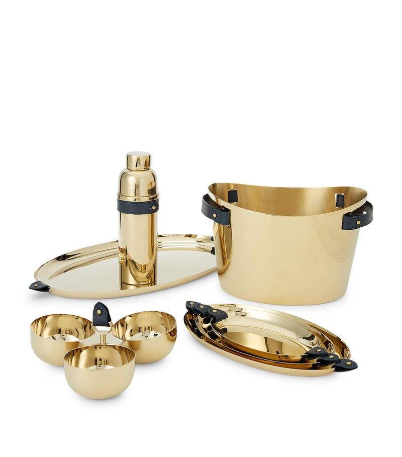 Ralph Lauren Home Stainless Steel Wyatt Cocktail Shaker, imported from the UK