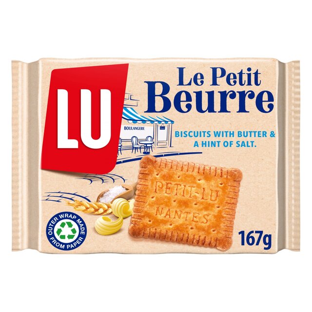 LU Petit Beurre Salted Butter Biscuits   192g - McGrocer