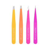 Brushworks 4 Piece Tweezer Set Brights - British product