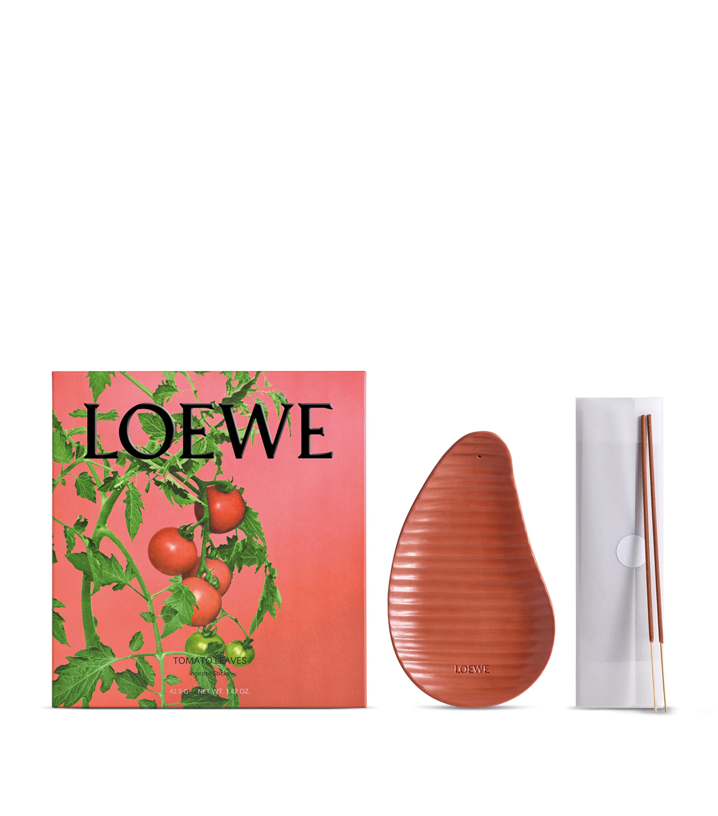 LOEWE Tomato Leaves incense 25 sticks and holder, UK version