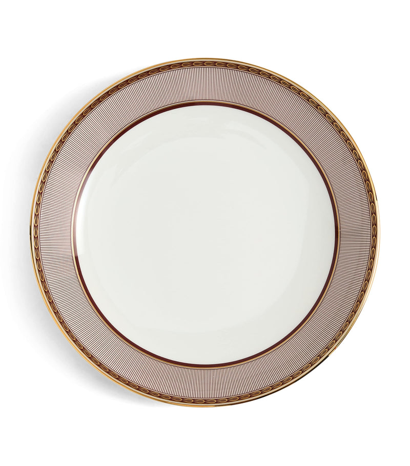 Wedgwood Red Splendour deep plate 22cm (British brand)