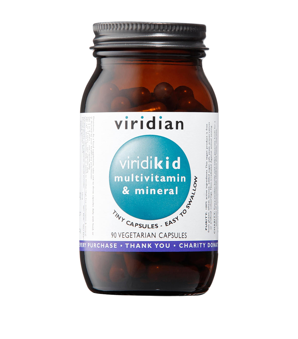 Viridian ViridiKid Multivitamin & Mineral (90 Capsules)