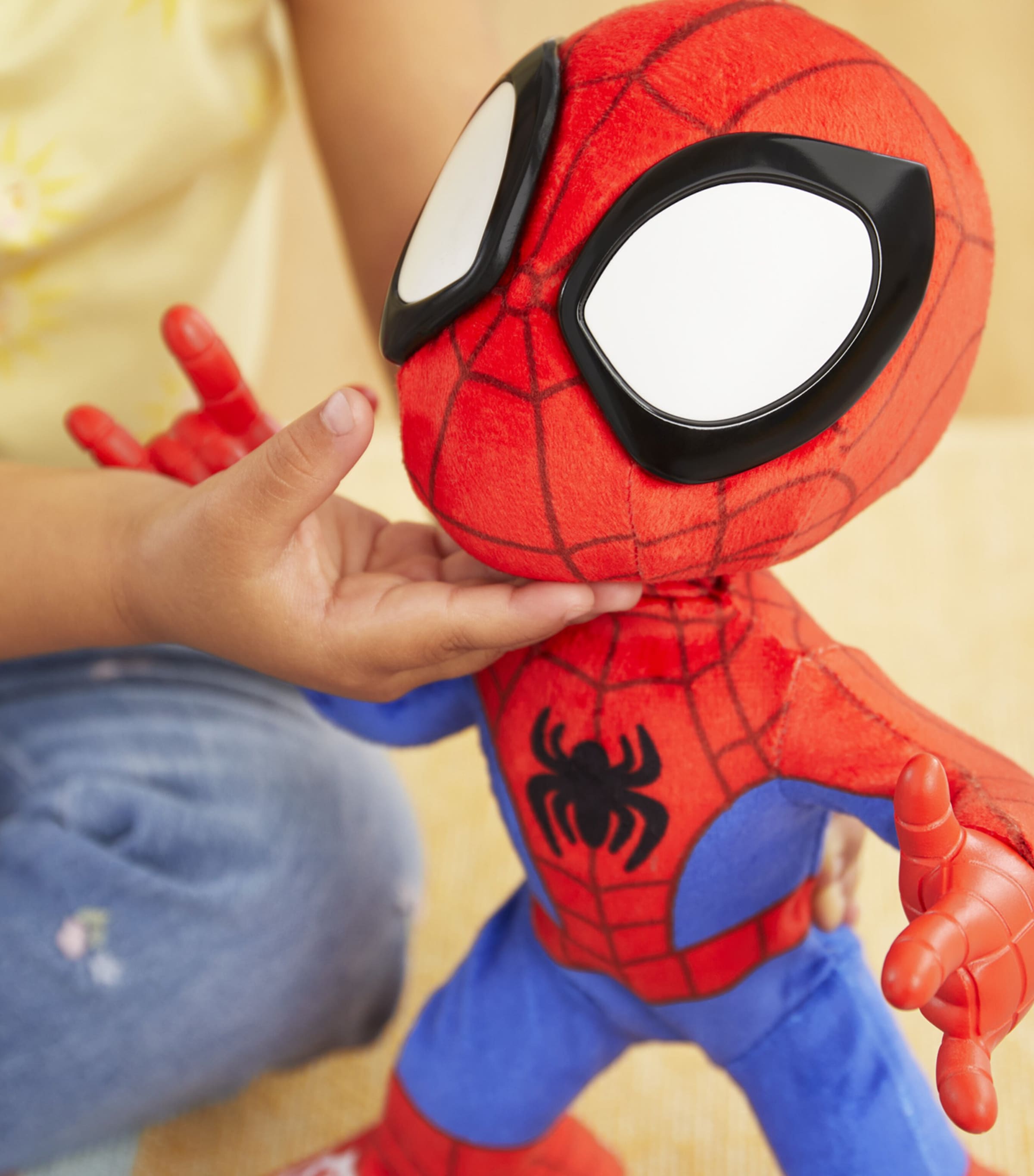 Marvel Dance 'N Crawl Spidey plush toy, imported from the UK