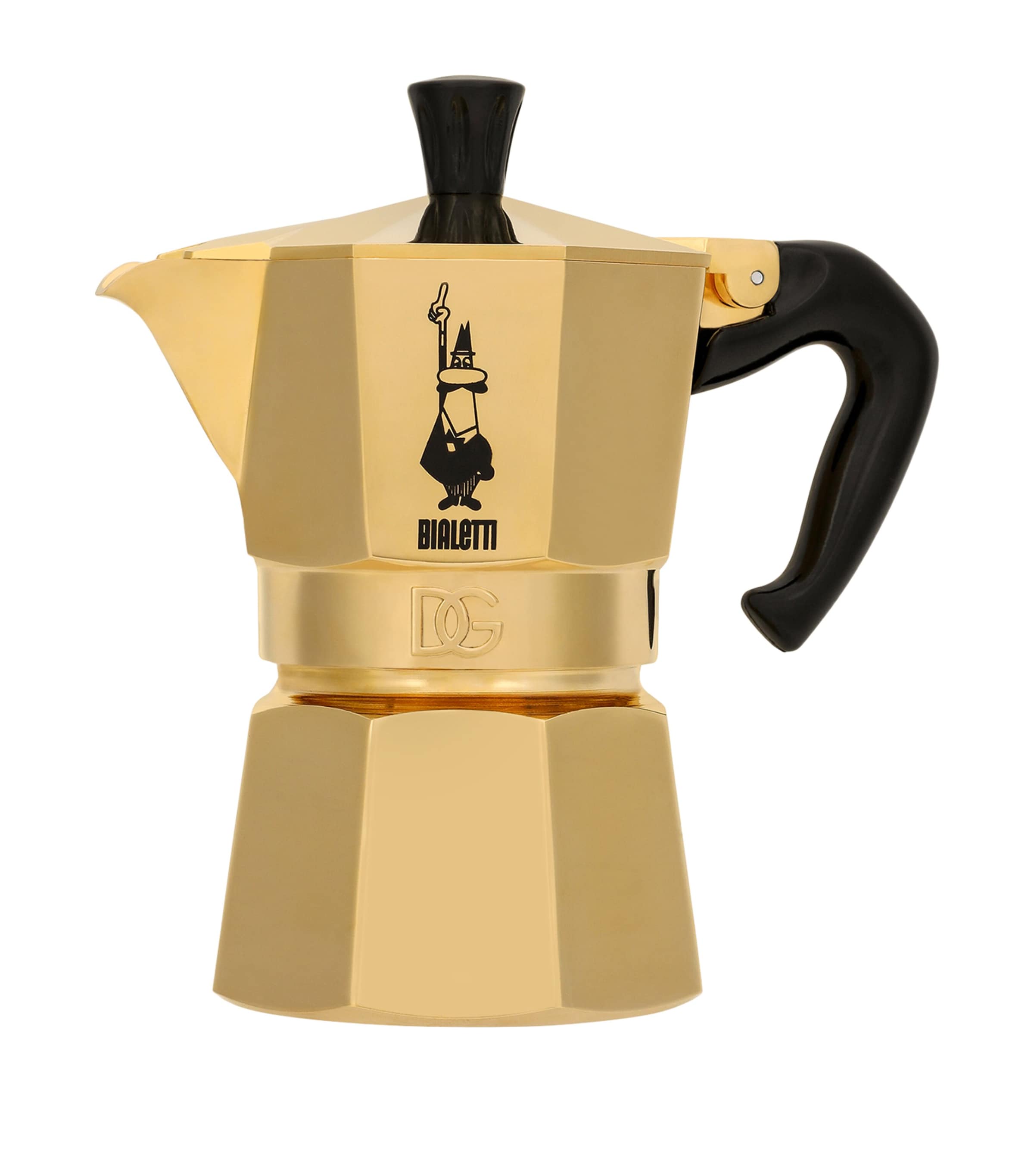 Dolce&Gabbana 24kt Gold Moka Ora 3-Cup Moka Pot - British product